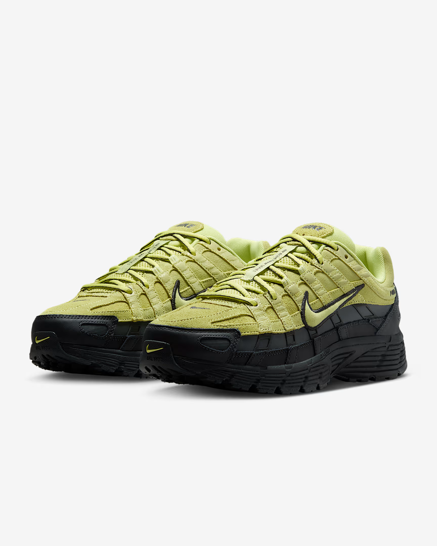 Nike P-6000 Premium Limelight Dark Smoke Grey