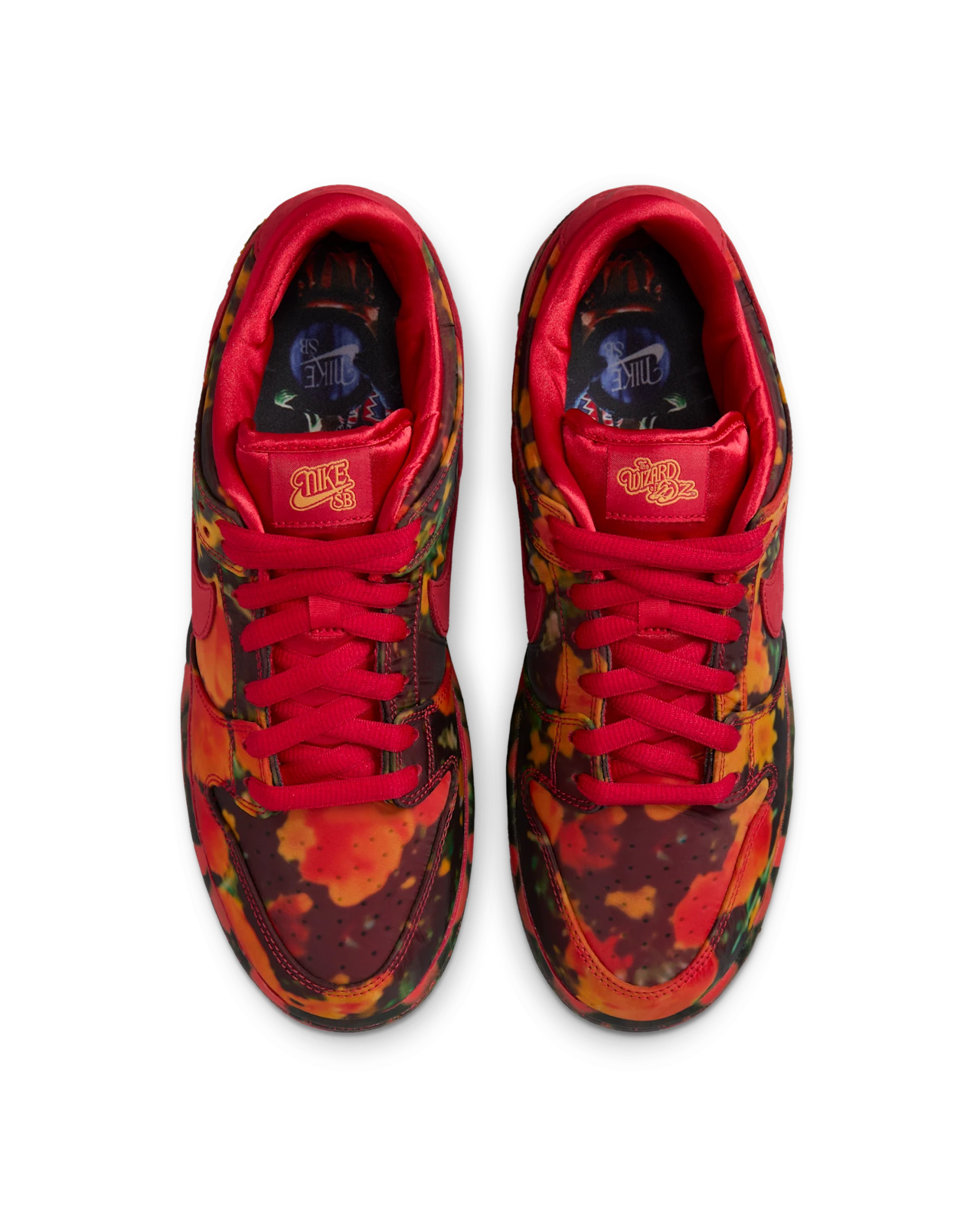 Nike SB Dunk Low The Wizard of Oz Poppy Field