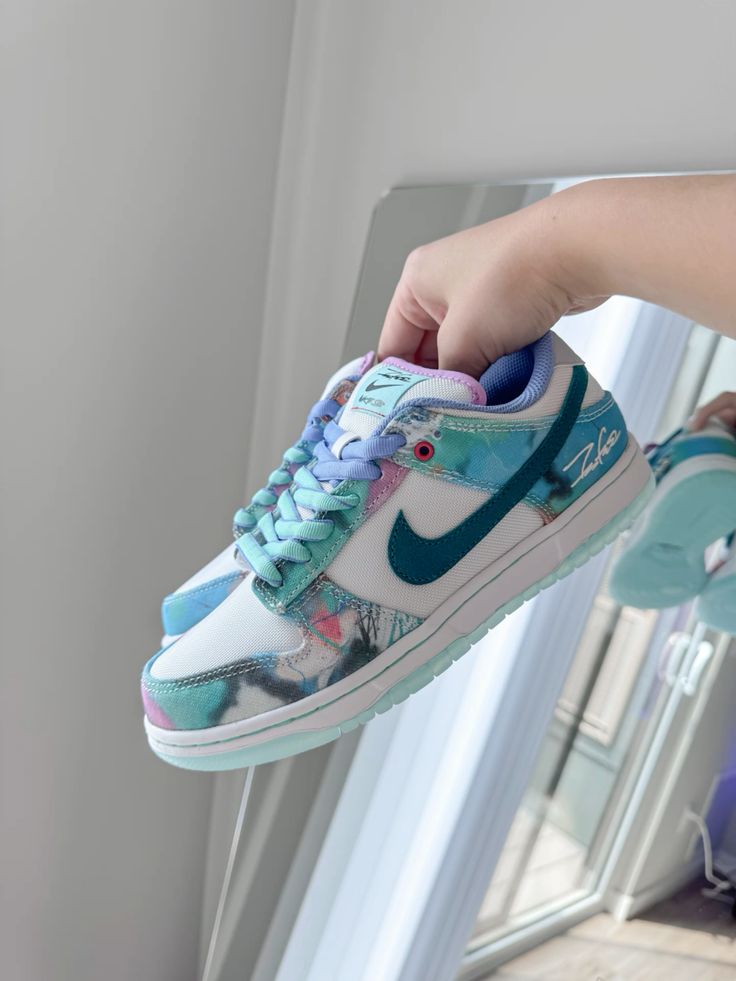Nike SB Dunk Low x Futura Bleached Aqua