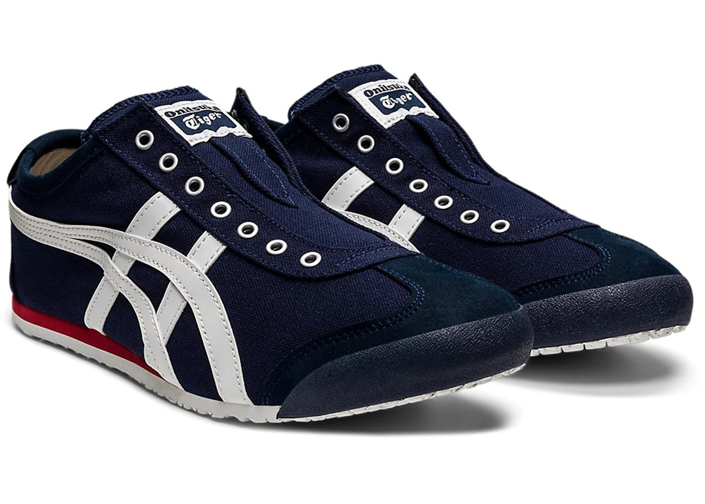 Onitsuka Tiger Mexico 66 Slip-On Navy Off-White Red