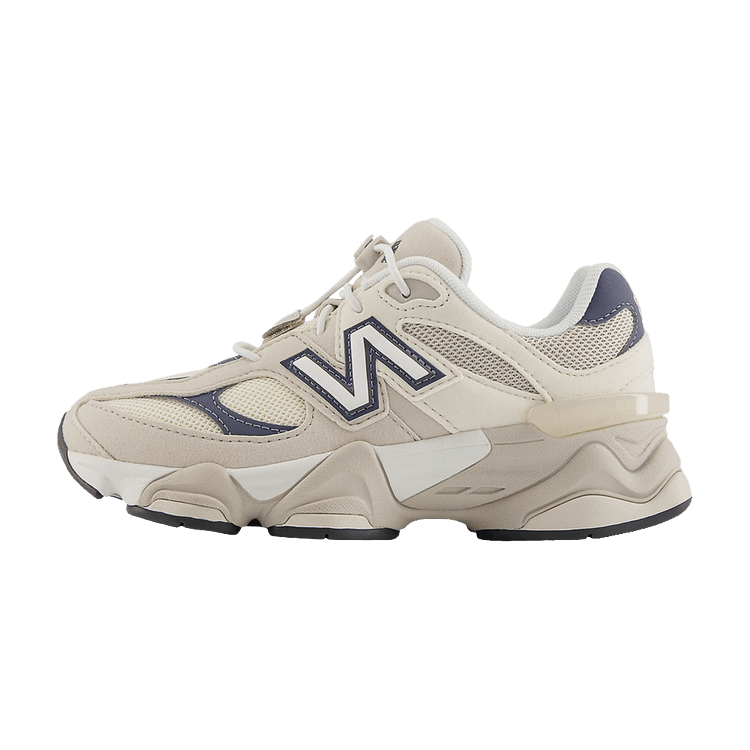 New Balance 9060 Moonrock Linen Lace Toggle (Wide) (PS)