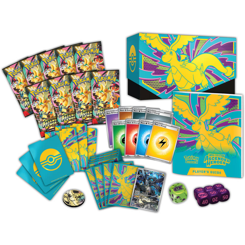 Pokémon Mega Evolution Ascended Heroes Elite Trainer Box