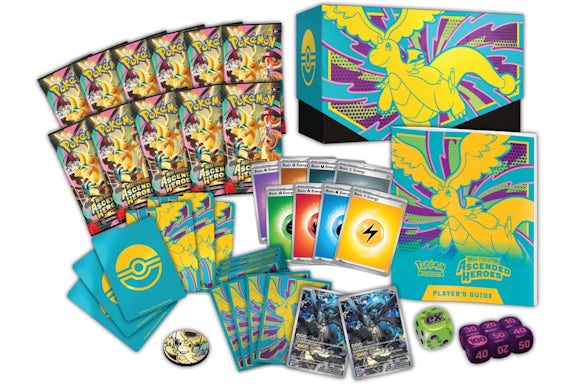 Pokémon Mega Evolution Ascended Heroes Pokemon Center Elite Trainer Box