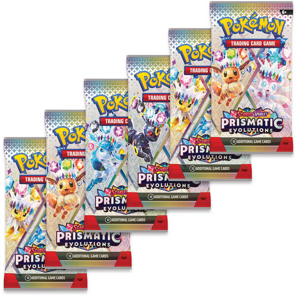 Pokémon Scarlet & Violet Prismatic Evolutions Booster Bundle