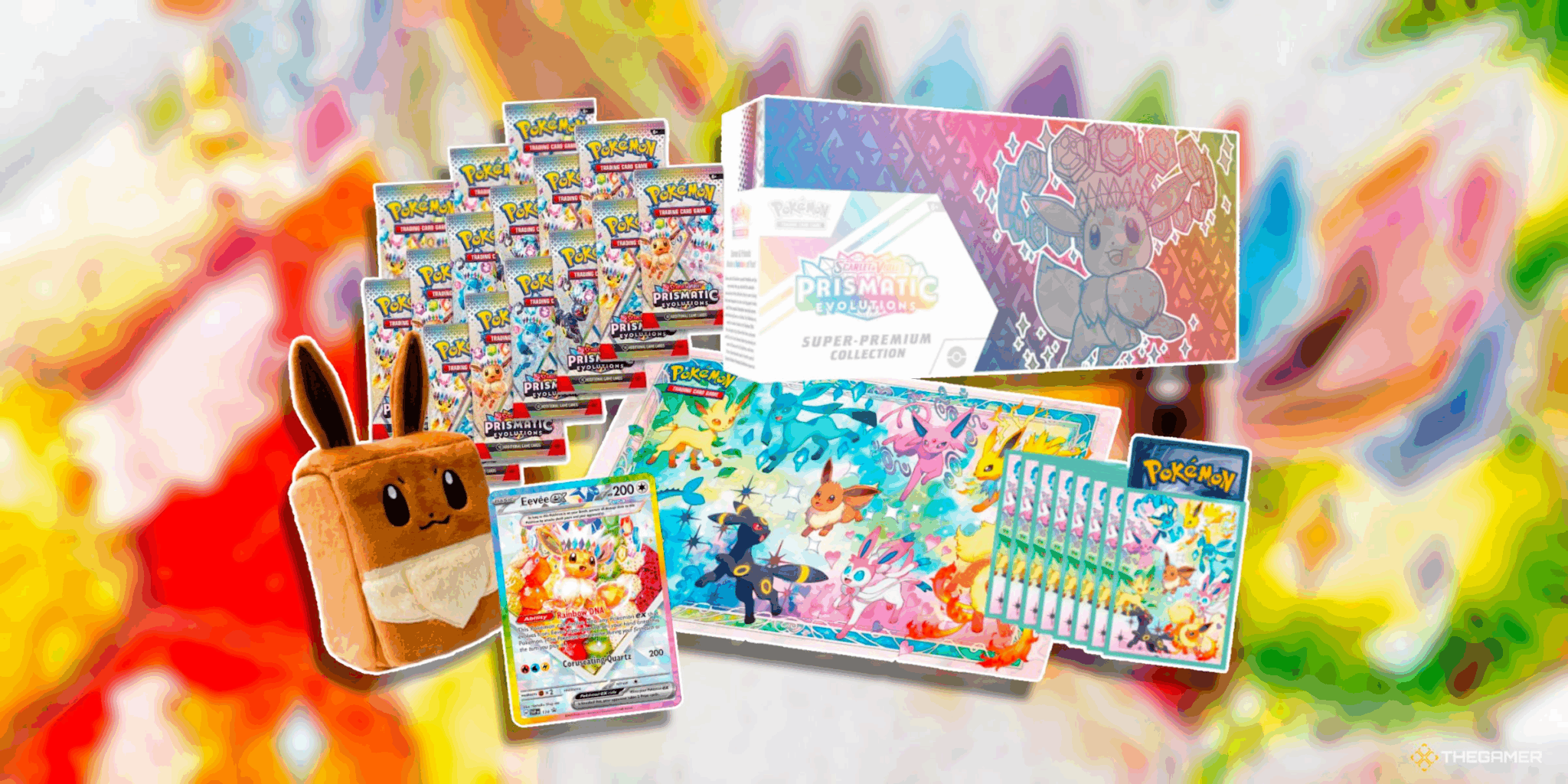 Pokémon Scarlet & Violet Prismatic Evolutions Super Premium Collection