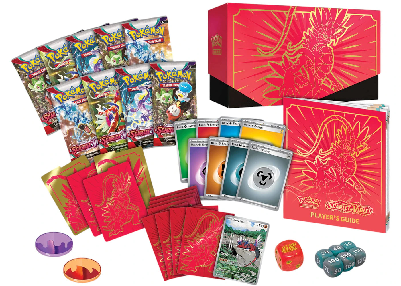 Pokémon TCG Scarlet & Violet Koraidon Elite Trainer Box