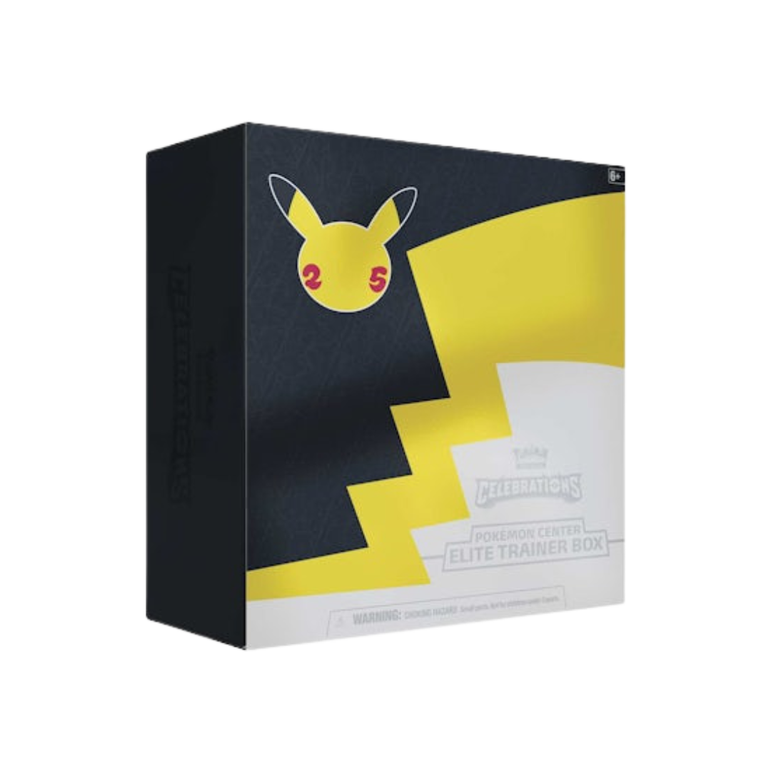 Pokémon 25th Anniversary Celebrations Pokémon Center Elite Trainer Box