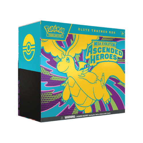 Pokémon Mega Evolution Ascended Heroes Elite Trainer Box