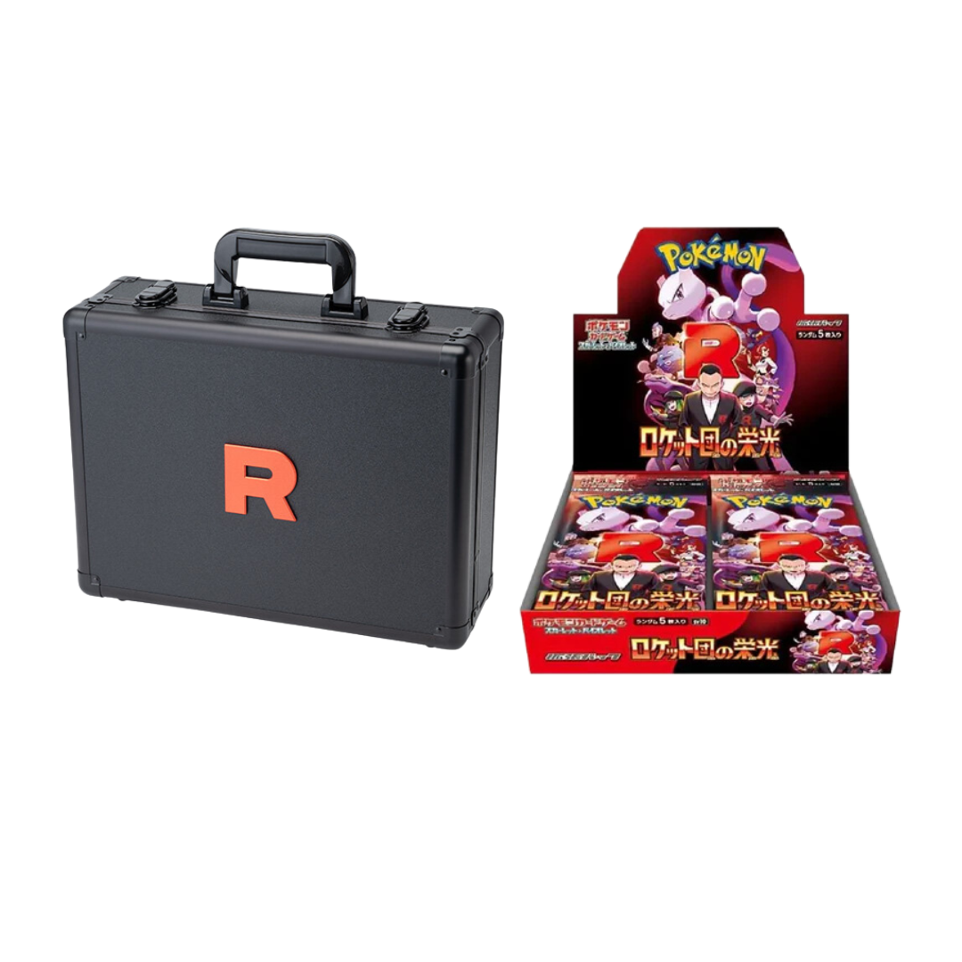 Pokémon Glory of the Rocket Team Attache Case Set (Met Booster Box)