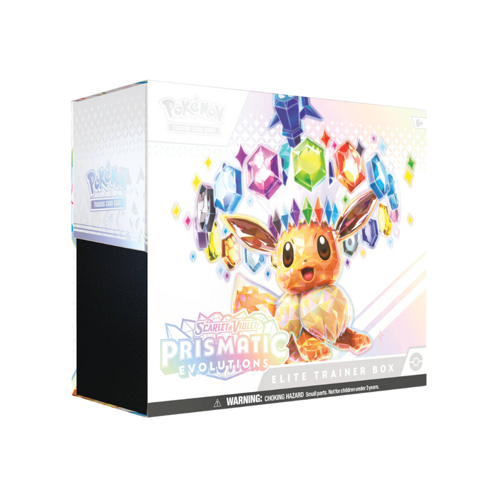 Pokémon Scarlet & Violet Prismatic Evolutions Elite Trainer Box