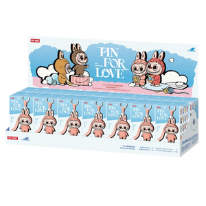 Pop Mart Labubu The Monsters Pin for Love Series Vinyl Plush Pendant (N-Z) Sealed Case