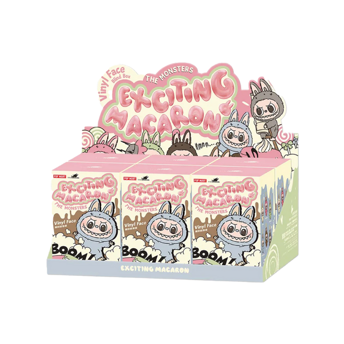 Pop Mart Labubu The Monsters Tasty Macarons Vinyl Face Blind Box