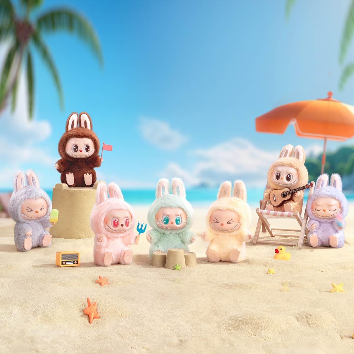 Pop Mart THE MONSTERS - Have a Seat Vinyl Plush Blind Box