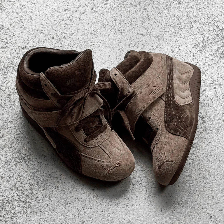 Puma Speedcat Wedge Totally Taupe Chocolate