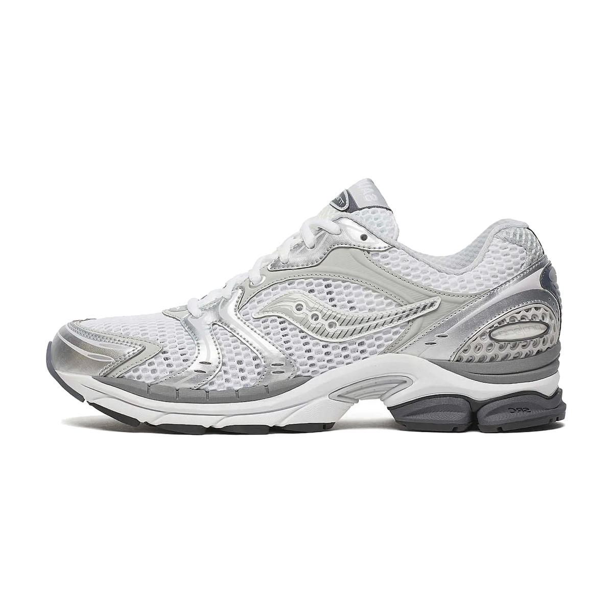 Saucony ProGrid Triumph 4 White Silver Grey