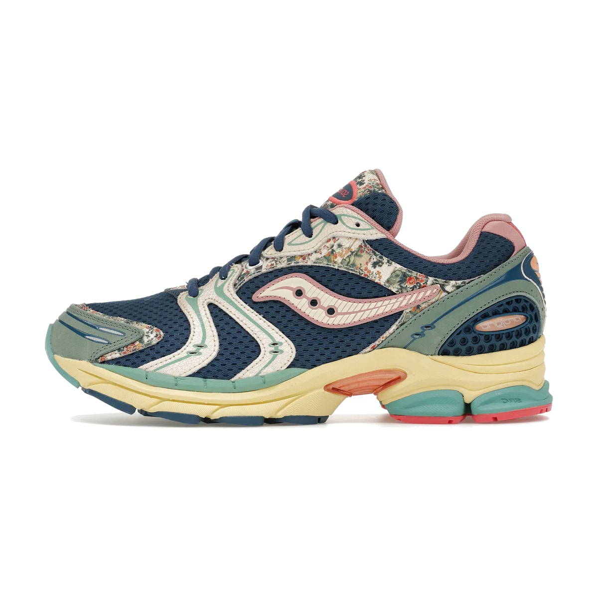 Saucony ProGrid Triumph 4 Floral Blue Beige