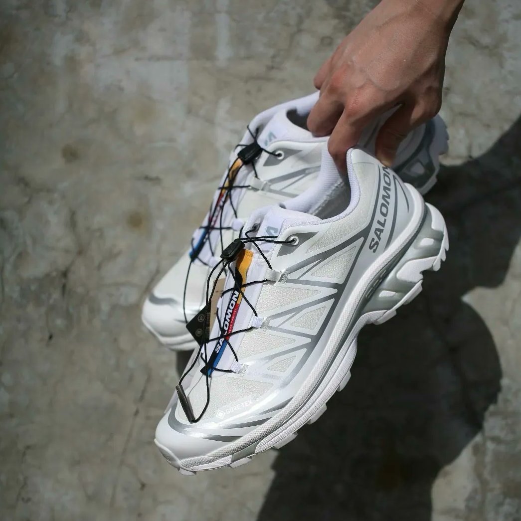 Salomon XT-6 White/Ftw Silver