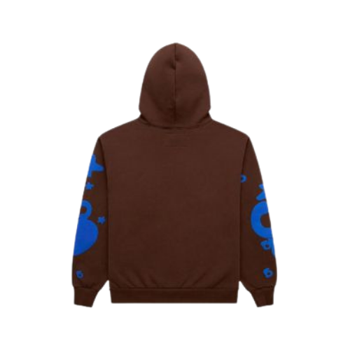 Sp5der Beluga Hoodie Brown