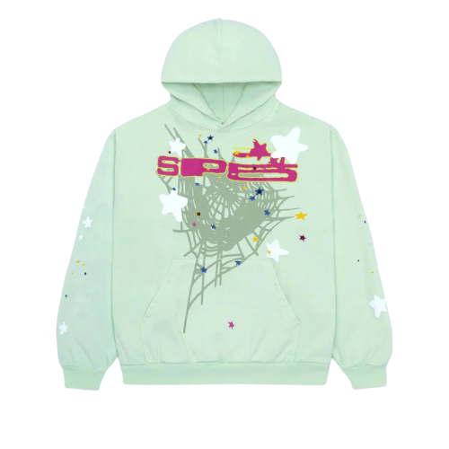 Sp5der SP5 Mint Hoodie Mint