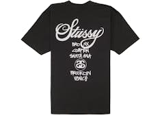 Stussy World Tour T-shirt Black
