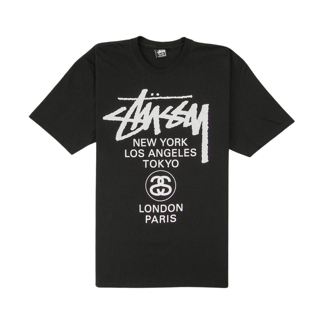 Stussy World Tour T-shirt Black