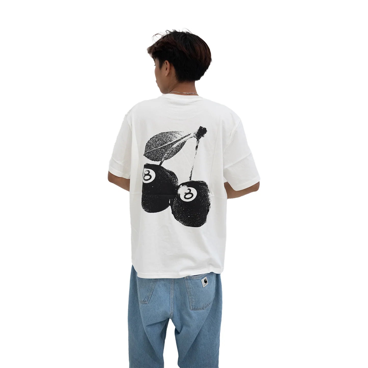 Stussy Cherries Tee White