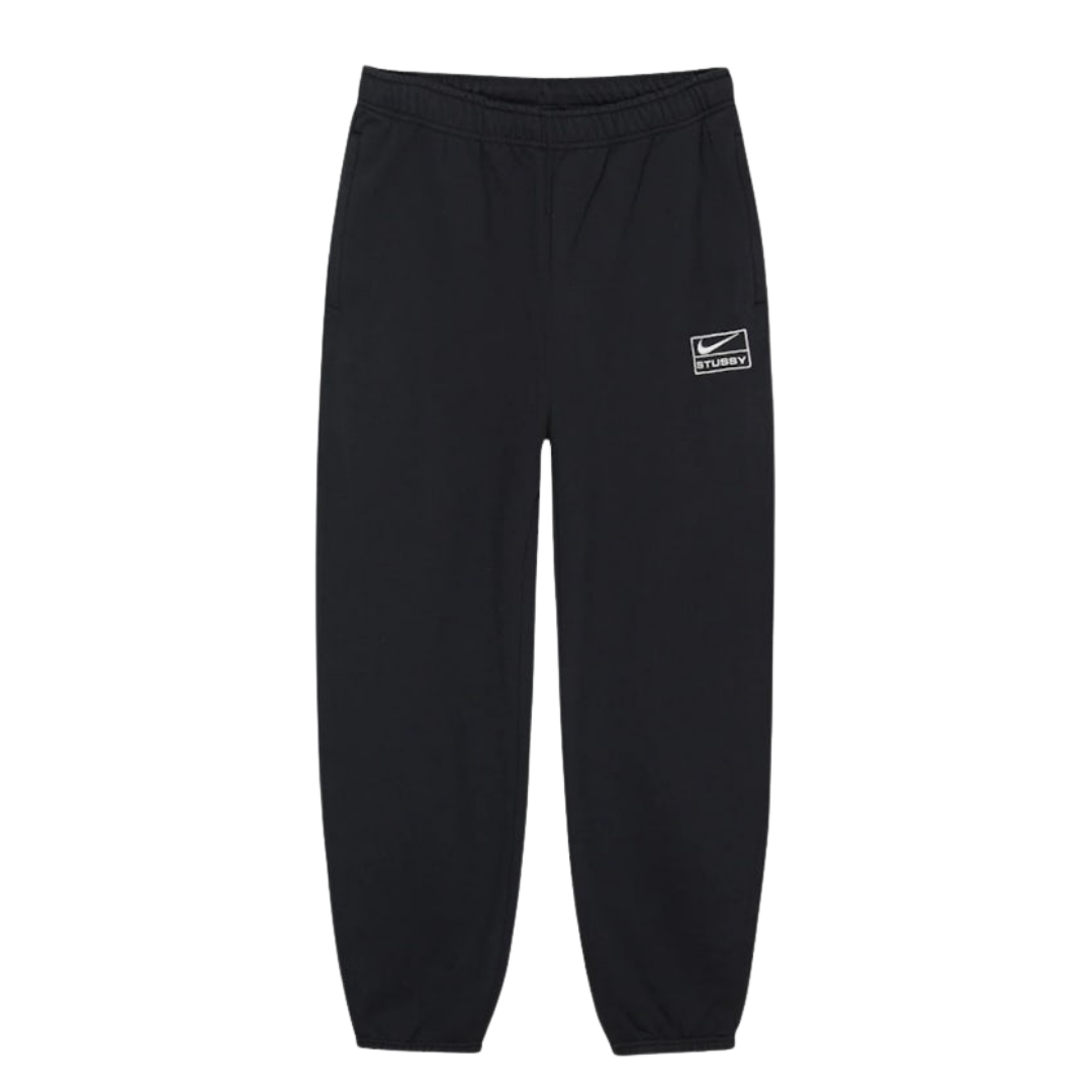 Stussy x Nike Stone Washed Fleece Pant (FW25) Black
