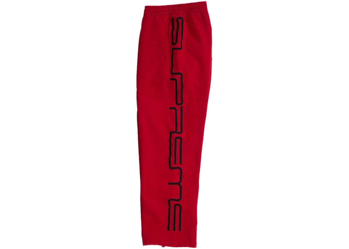Supreme Connect Sweatpant Red