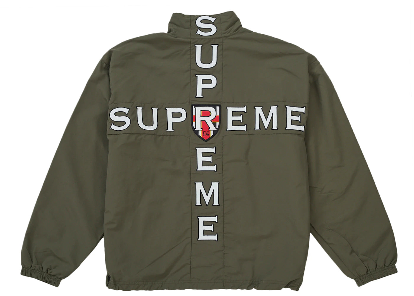 Supreme Cross Track Jacket Olive