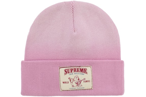 Supreme True Religion Beanie (FW25) Pink