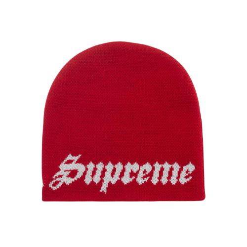Supreme New Era Ghostface Beanie Red