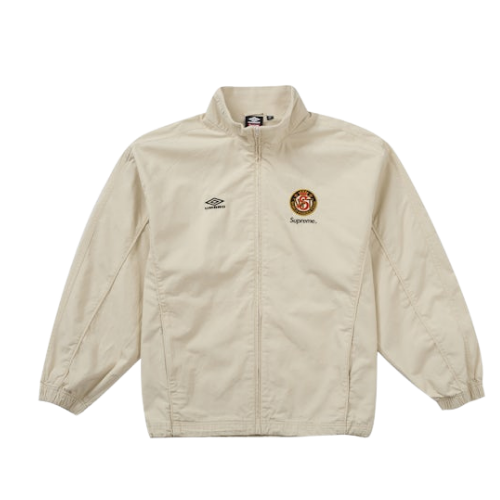 Supreme Umbro Cotton Ripstop Track Jacket (SS26) Stone