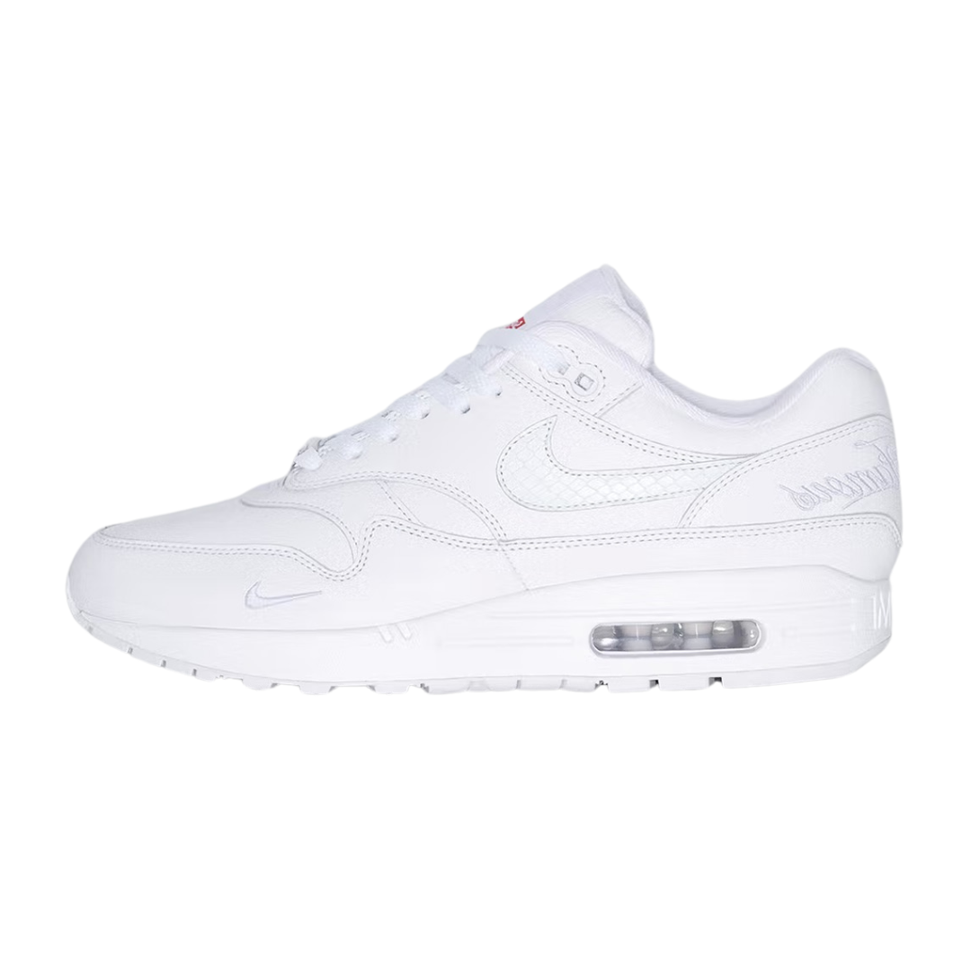 Supreme X Nike Air Max 1 87 Triple White (HF8813-100) - SneakerAsk