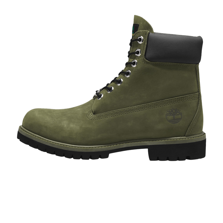 Timberland 6" Premium Waterproof Boot Dark Green Black