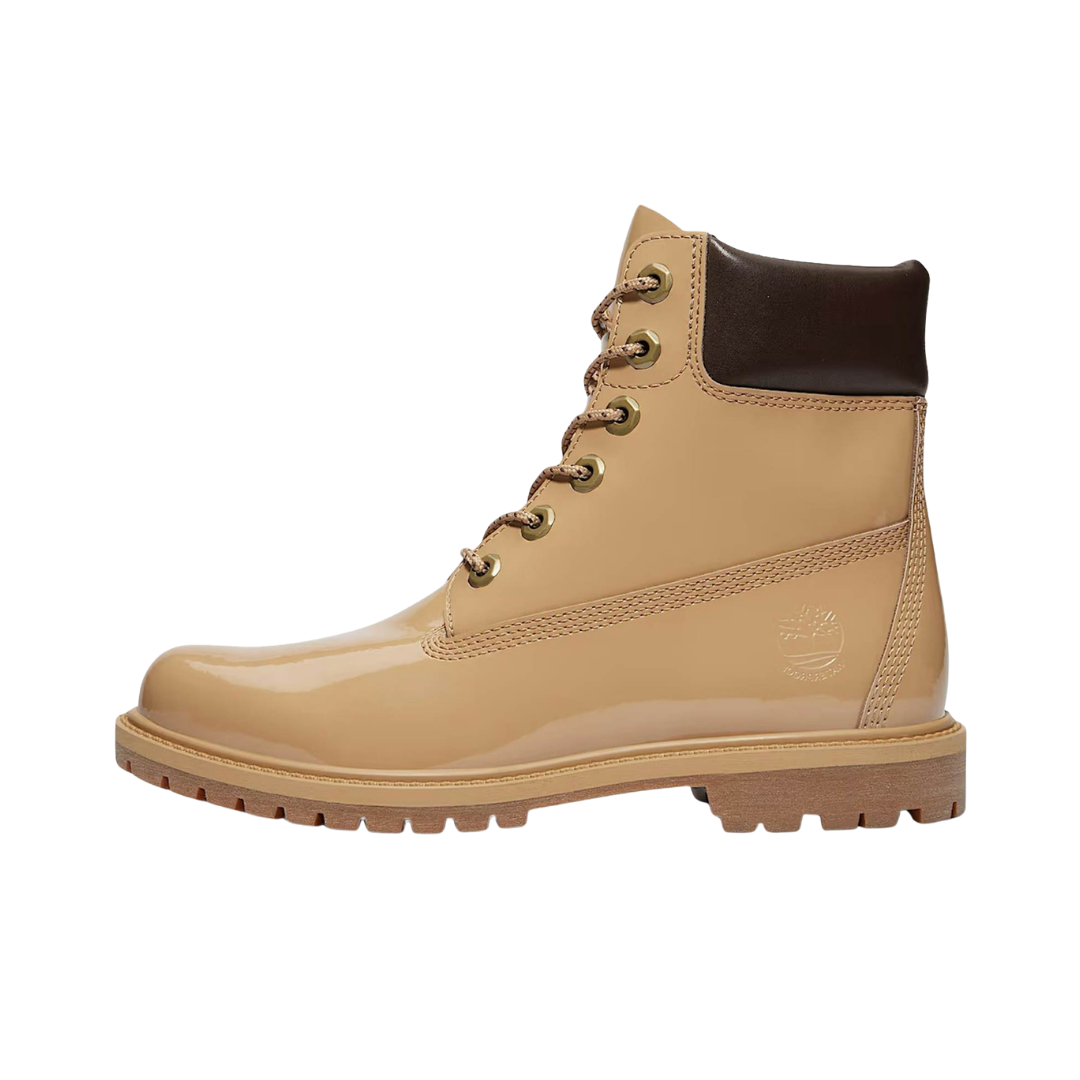 Timberland 6" Premium Waterproof Boot Patent Light Brown (Women's)