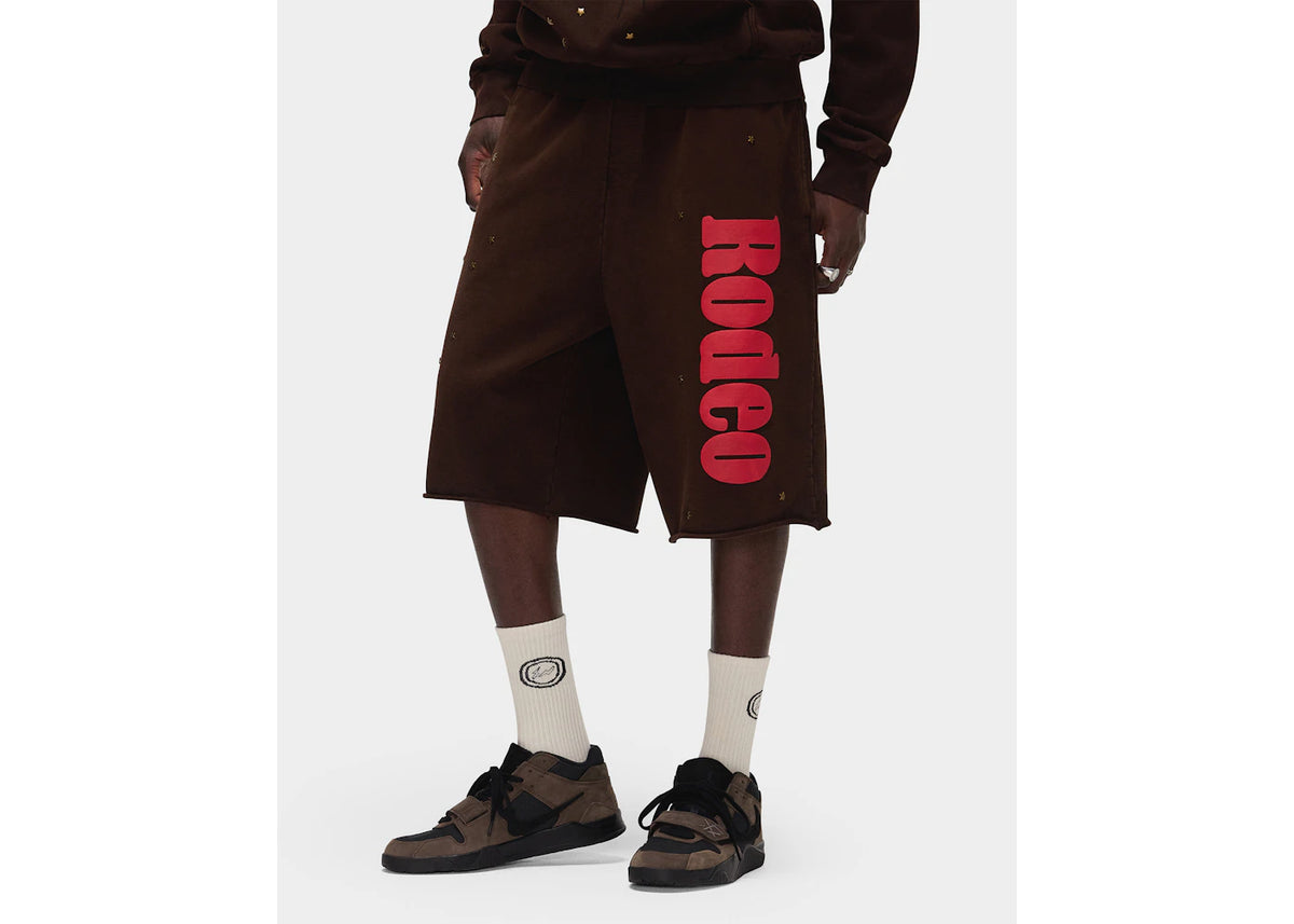 Travis Scott Cactus Jack x Sp5der Days Before Rodeo Shorts Black