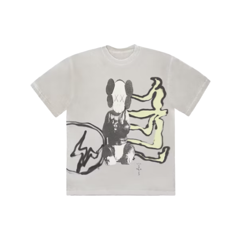 Travis Scott Cactus Jack + Kaws For Fragment Tee