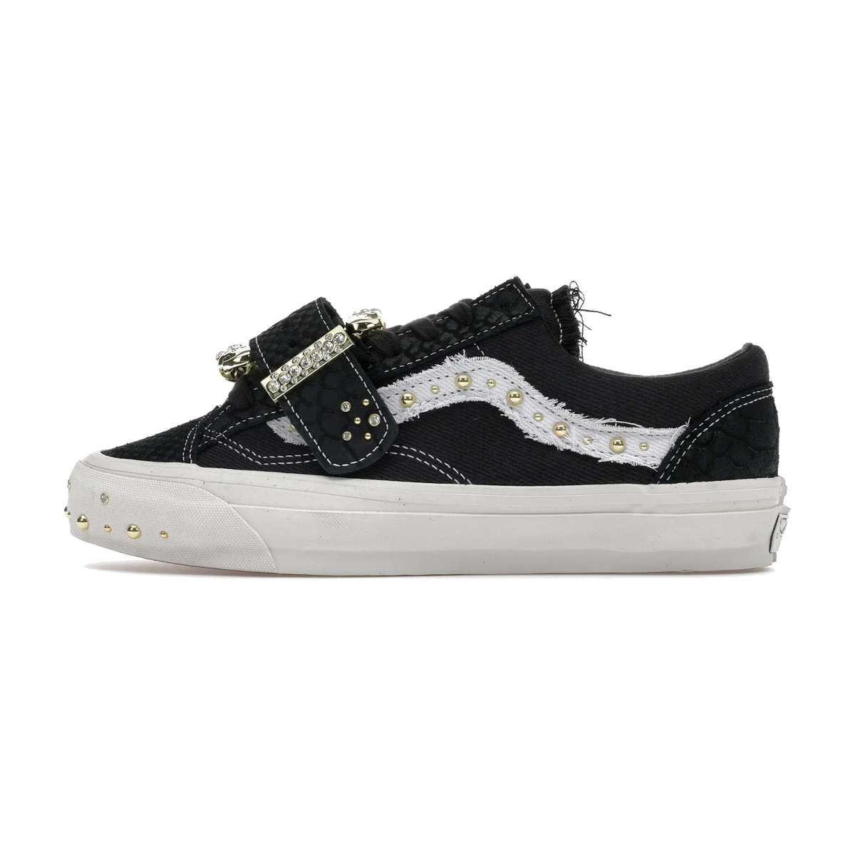 Vans Premium Old Skool 36 Metagirl Buckle Black White