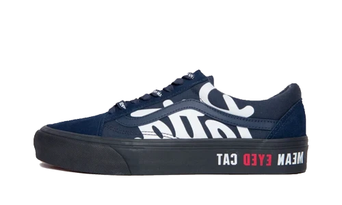 Vans UA Old Skool VLT LX Patta Mean Eyed Cat Salute Navy