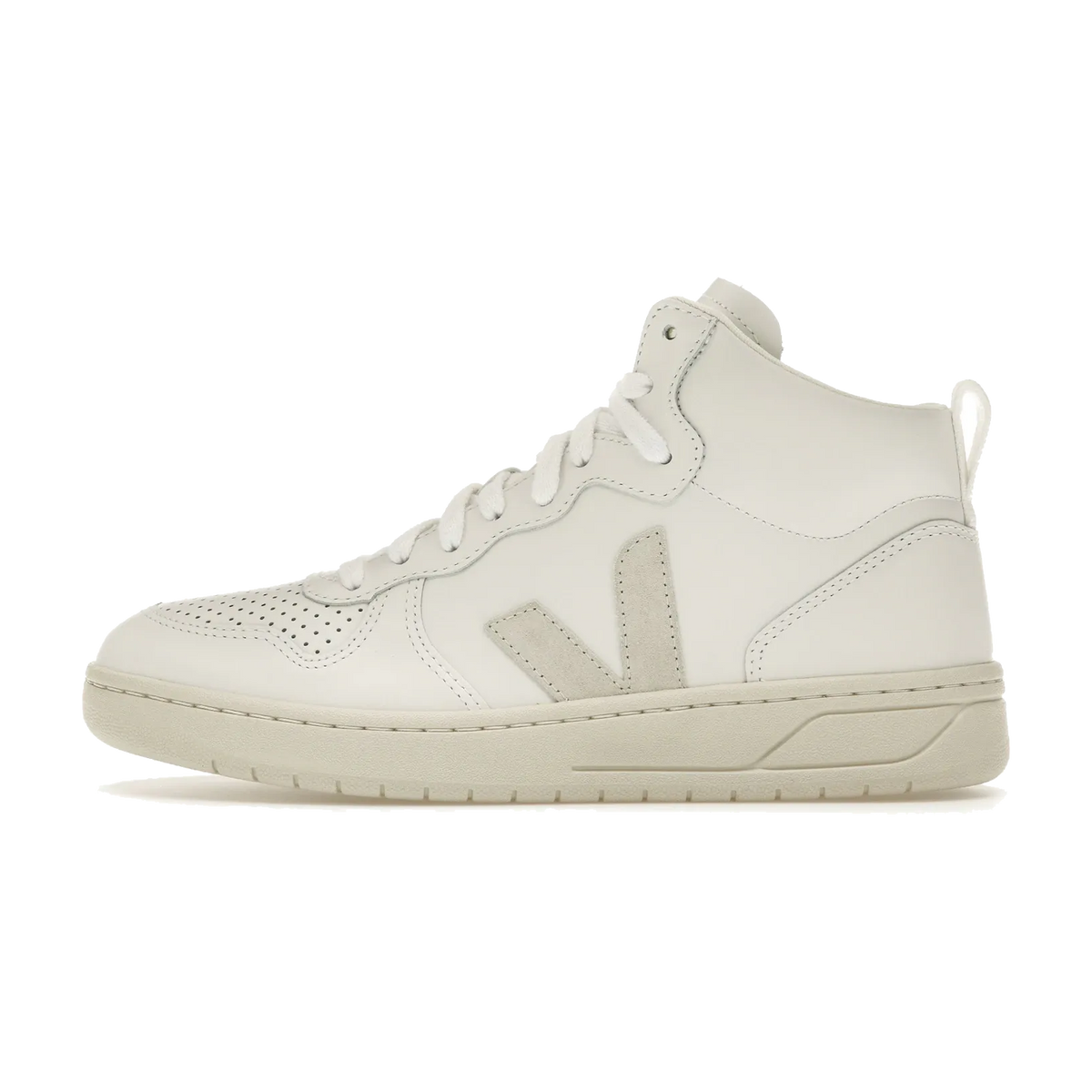 Veja V-15 Leather White