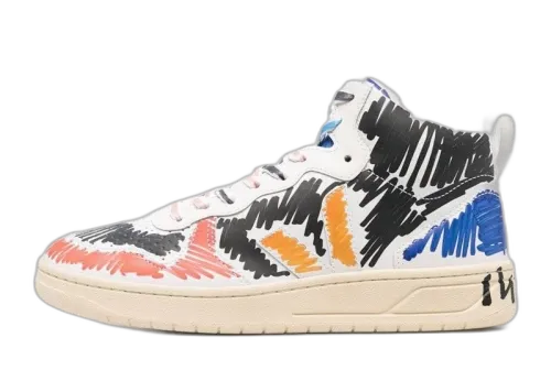 Veja V-15 Leather x Marni Black Multi