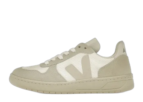 Veja V-10 Mesh White Natural