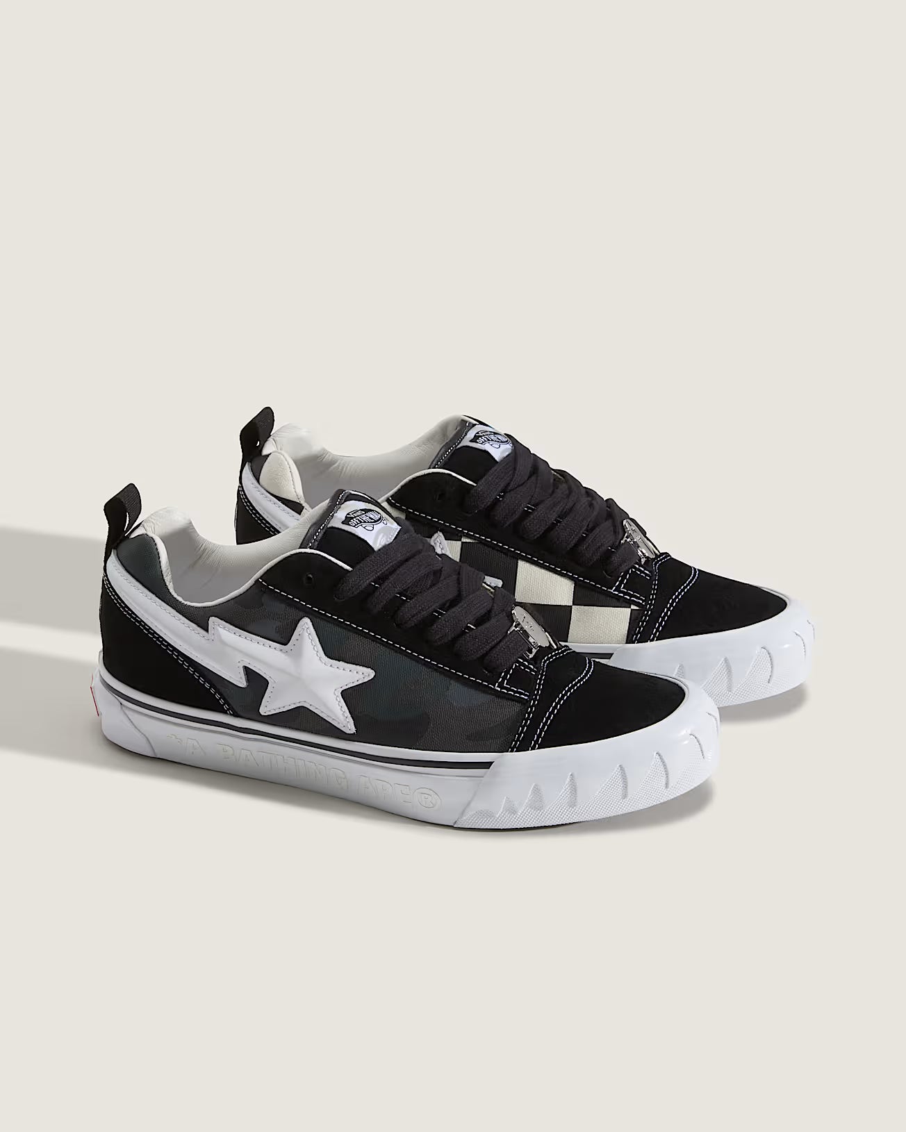 Vans Knu Skool Bape Camo Black