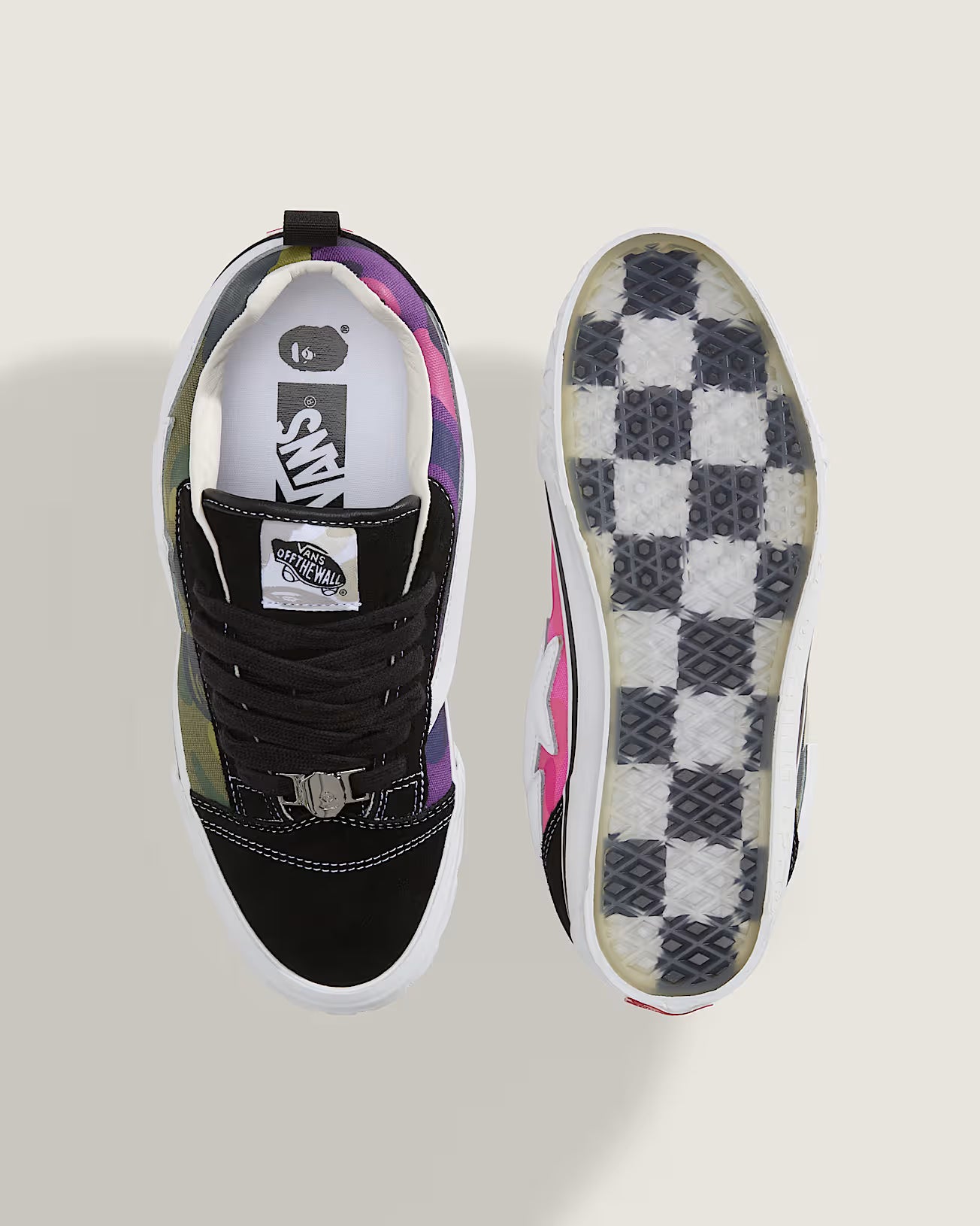 Vans Knu Skool Bape Camo Green