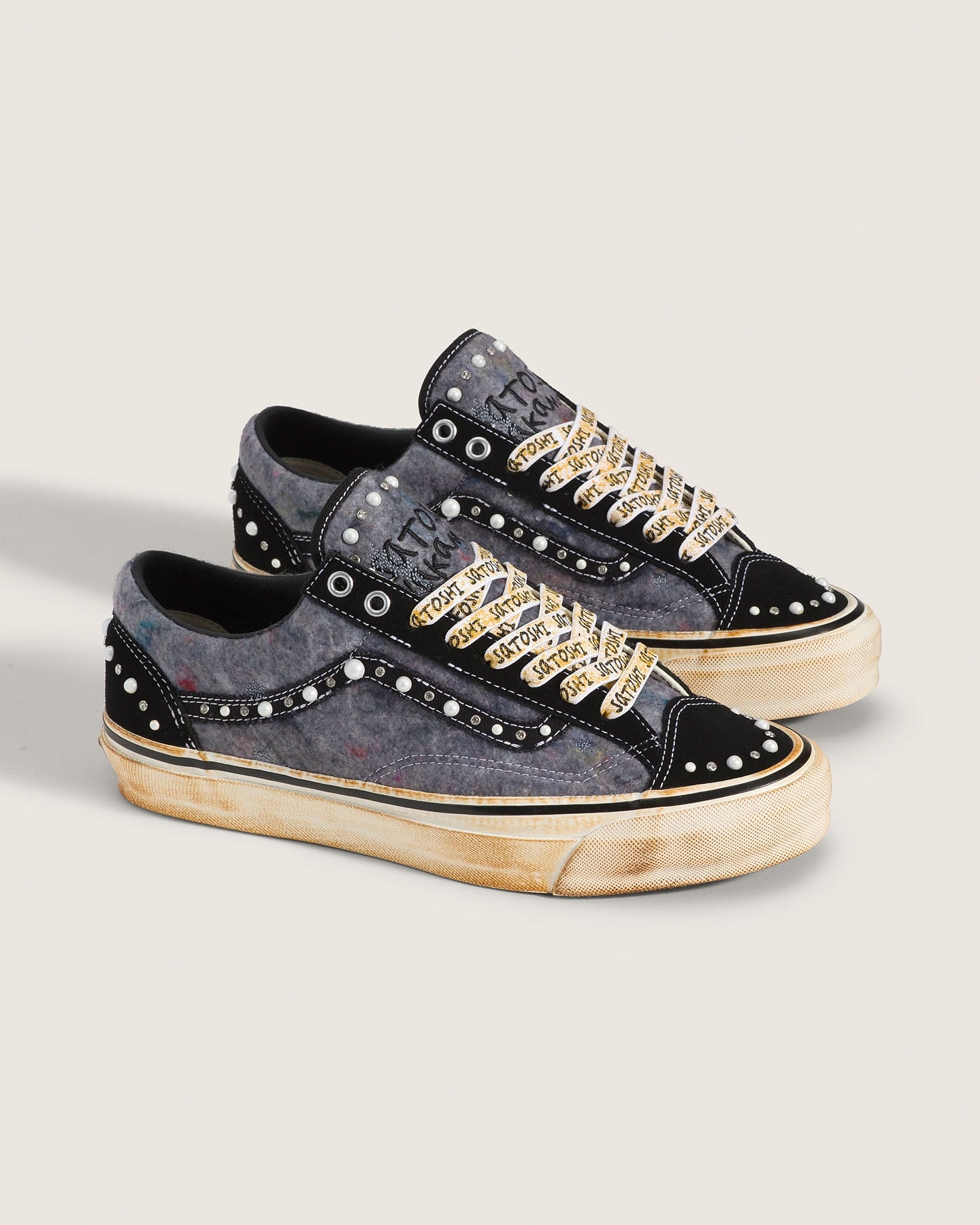 Vans OTW Old Skool Reissue 36 Satoshi Nakamoto Pearlized Speckled Moving Blanket Grey