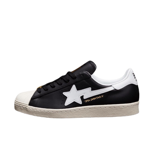 adidas Superstar 80s Bape Black White Gold (2022)