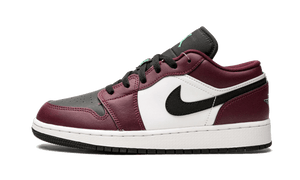 Air Jordan 1 Low SE Dark Beetroot Black Roma Green