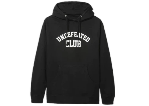 Anti Social Social Club x Undefeated Club Hoodie Black