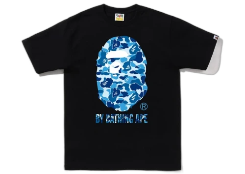 BAPE ABC Camo By Bathing Ape Tee Black/Blue