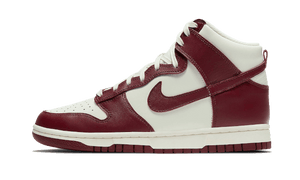 Nike Dunk High Sail Team Red